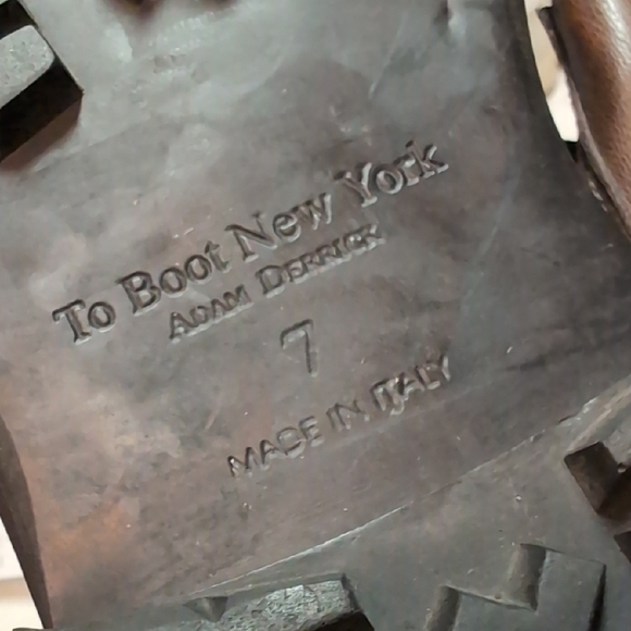 To Boot Dark Brown Leather Men's Boots - Picture 8 of 9